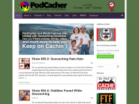 podcacher.com Webseite Vorschau