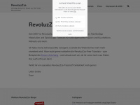 revoluzzza.com Webseite Vorschau