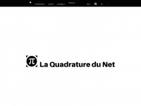 laquadrature.net Webseite Vorschau