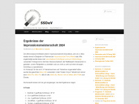 ssdev.org Webseite Vorschau