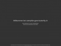 caterpillar-goes-butterfly.ch Webseite Vorschau
