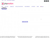 phpmotion.com Webseite Vorschau