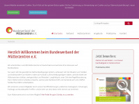 muetterzentren-bv.de Webseite Vorschau