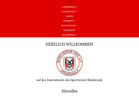 sportverein-niederaula.de Webseite Vorschau