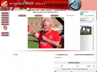sportverein-woelf.de Webseite Vorschau
