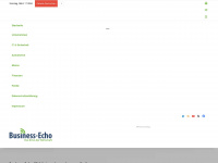 business-echo.de Webseite Vorschau