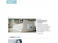 werkzeug-formenbau.de Webseite Vorschau