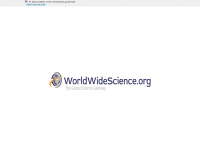 worldwidescience.org Webseite Vorschau