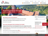 burg-rothenfels.de Webseite Vorschau