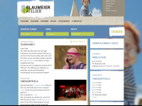blaumeier.de Webseite Vorschau