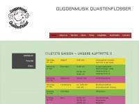 quastenflosser.ch Webseite Vorschau