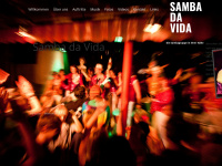 sambadavida.de Webseite Vorschau