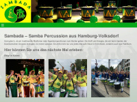 samba-sambada.de Webseite Vorschau
