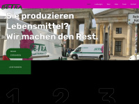 be-tra.com Webseite Vorschau