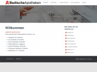 badische-apotheken.de Webseite Vorschau