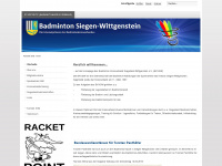 badminton-siwi.de Webseite Vorschau