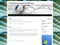 badmintonepe.wordpress.com Webseite Vorschau