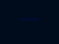 bassblau.de Webseite Vorschau