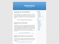 badnerland.wordpress.com Webseite Vorschau