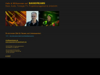 bassdreams.de Webseite Vorschau