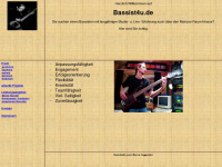bassist4u.de Webseite Vorschau