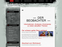 beobachter24.wordpress.com Webseite Vorschau