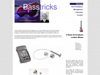basstricks.de Webseite Vorschau