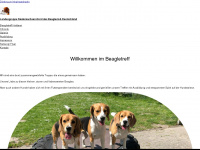 beagletreff-whv.de Webseite Vorschau