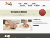 baecker-roth.de Webseite Vorschau