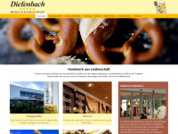baeckerei-diefenbach.de Webseite Vorschau