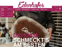 baeckerei-edenhofer.de Webseite Vorschau