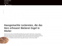 baeckerei-engel.com Webseite Vorschau
