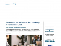 beratersymposium-oldenburg.com Webseite Vorschau