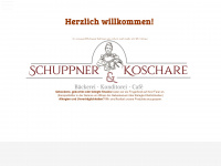 baeckerei-schuppner-koschare.de Webseite Vorschau