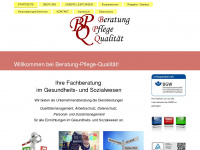 beratung-pflege-qualitaet.com Webseite Vorschau