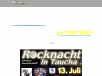 rocknacht-taucha.de Webseite Vorschau