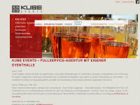 kube-events.de Webseite Vorschau