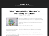 abstrata.net Webseite Vorschau