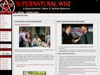 supernaturalwiki.com Webseite Vorschau