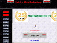 modellbahnboerse.org Webseite Vorschau