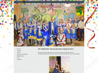 baeketaler-karnevalsverein.de Webseite Vorschau