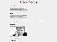 baer-media.net Webseite Vorschau