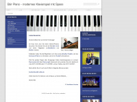baer-piano.com Webseite Vorschau
