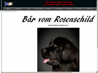 baer-vom-rosenschild.de Webseite Vorschau