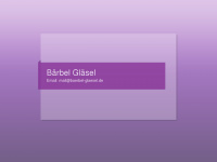 baerbel-glaesel.de Webseite Vorschau