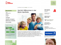 baeren-apotheke-kronach.de Webseite Vorschau