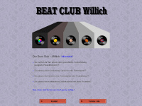 beat-club-willich.de Webseite Vorschau