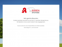 baerenapotheke-hirschaid.de Webseite Vorschau