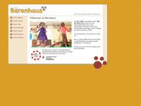 baerenhaus-kindergarten.de Webseite Vorschau