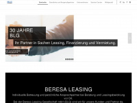 beresa-leasing.de Webseite Vorschau